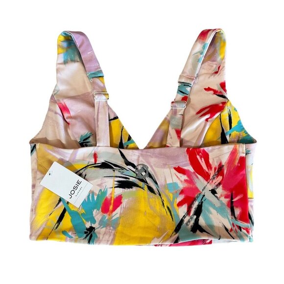 Josie Natori Womens Size M Solstice Cami Cropped Top‎ NWT - Picture 5 of 8